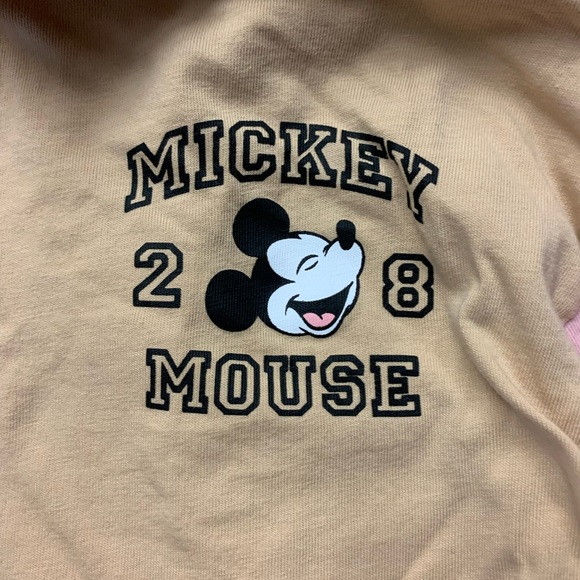 Zara Mickey Mouse long sleeve, cotton polo shirt - Picture 2 of 7